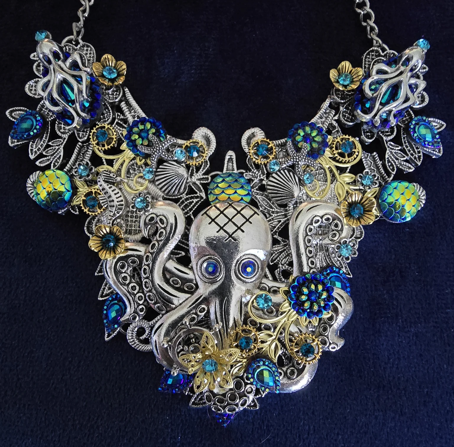 Handcrafted statement jewellery piece
