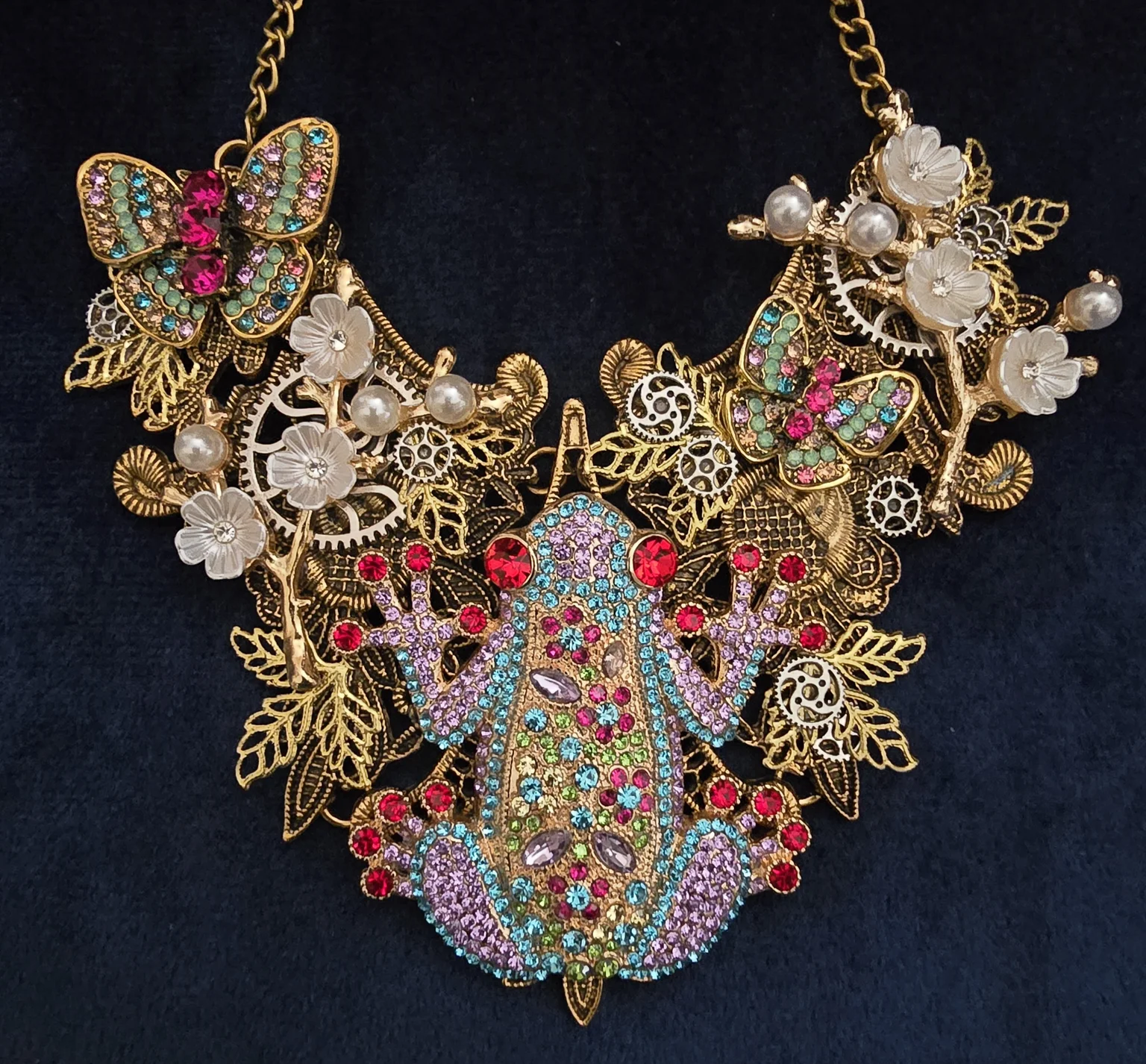 Handcrafted statement jewellery piece