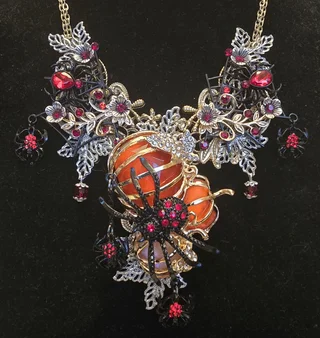 Handcrafted statement jewellery piece