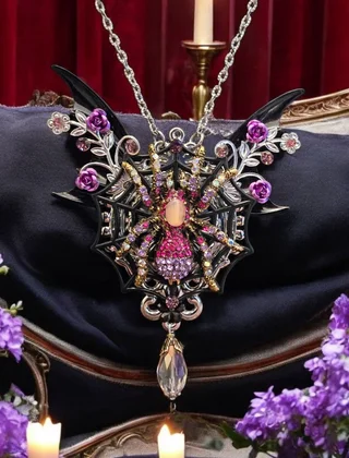 Handcrafted statement jewellery piece