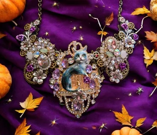 Handcrafted statement jewellery piece