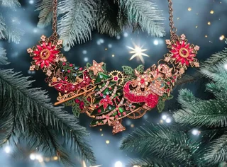 Handcrafted statement jewellery piece