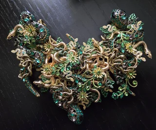 Handcrafted statement jewellery piece